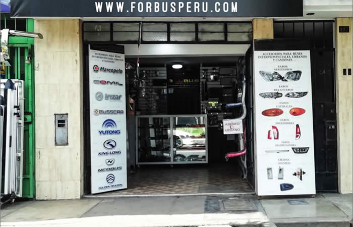 Sucursal de venta de Repuestos para bus en San Martín de Porres en Lima, Perú