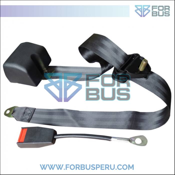 
                CINTURON DE SEGURIDAD 3 PUNTAS CERTIFICADO - PILOTO Y COPILOTO