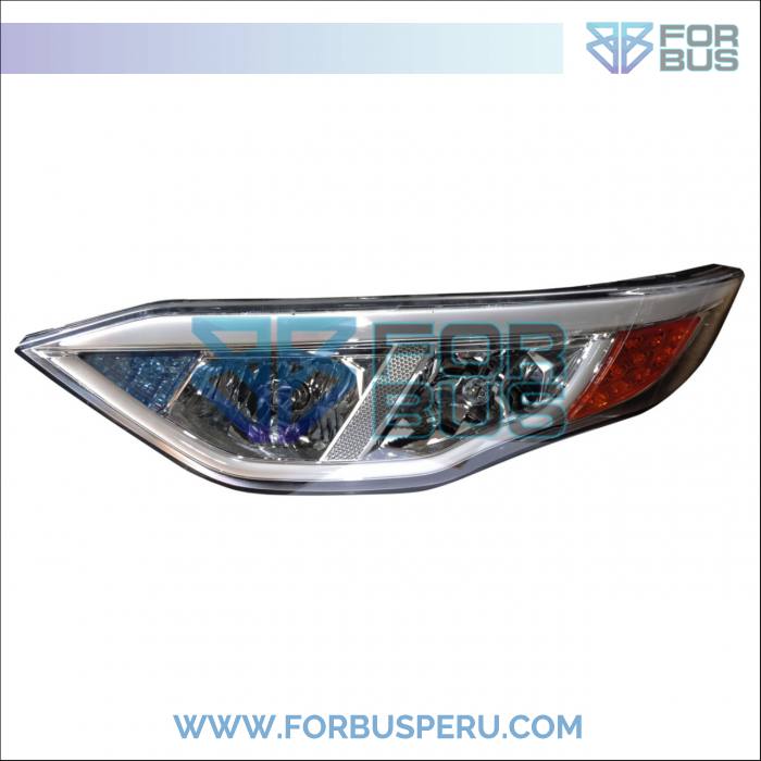 VENTA DE FAROS PRINCIPALES O DELANTEROS PARA BUSES , URBANOS Y TURISMO -  FARO DELANTERO DAYLIGHT NARANJA Y AZUL IZQUIERDO