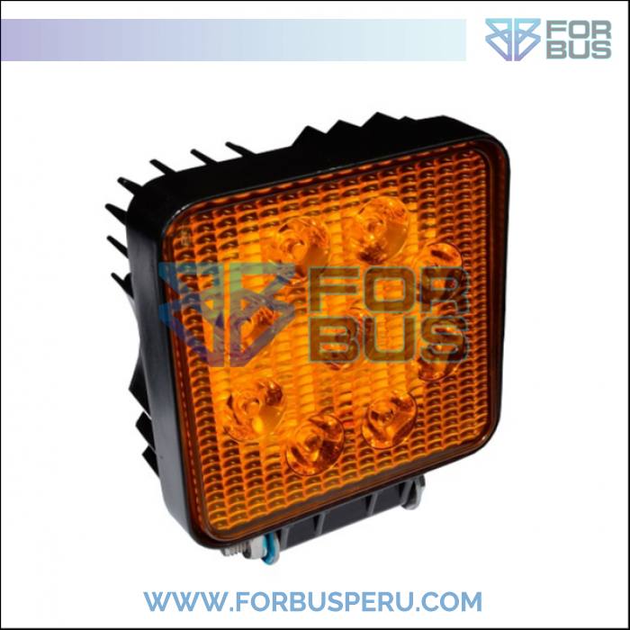FARO LED CUADRADO 9 PUNTOS