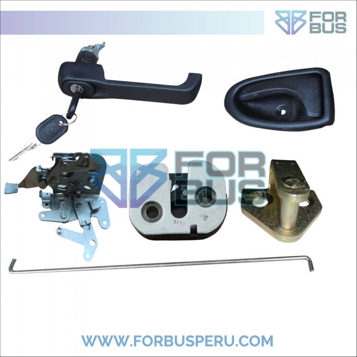 MANIJA Y COMPONENTES MARCOPOLO G6 PUERTA COMPLETA IZQUIERDO