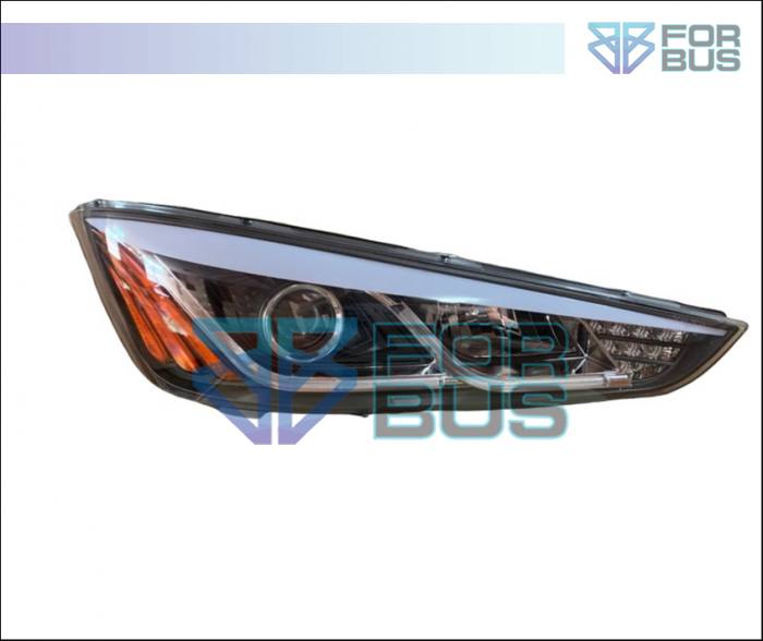 
                FARO DELANTERO IRIZAR I8 MODIFICADO FONDO NEGRO