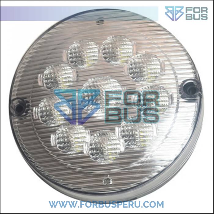 FARO POSTERIOR BUSSCAR PANORAMICO 155MM LED BLANCO
