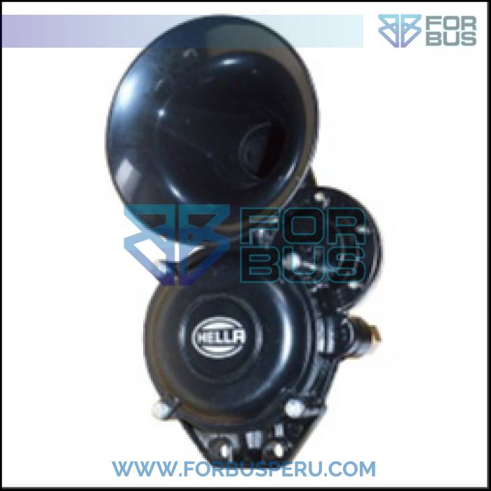 CLAXON CORNETA DE AIRE DE 1 TONO 12/24V HELLA