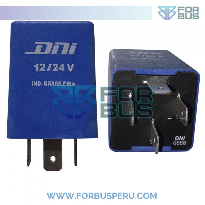 
                RELAY INDICADOR DE NIVEL DE AGUA 24V 4 PINES MERCEDEZ DNI 0868