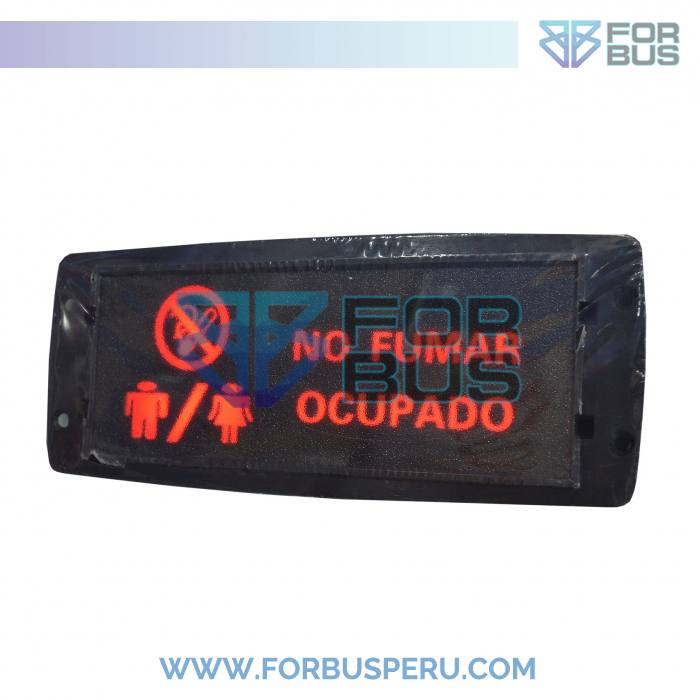 
                FARO INTERIOR DE SANITARIO OCUPADO / NO FUMAR