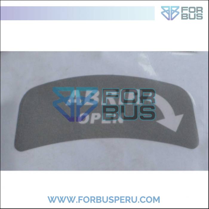 
                STICKER ABRIR/OPEN INTERNO MEDIALUNA GRIS SANITARIO