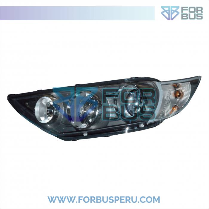 VENTA DE FAROS PRINCIPALES O DELANTEROS PARA BUSES , URBANOS Y TURISMO -  FARO DELANTERO MARCOPOLO VIAGGIO COMPLETO IZQUIERDO