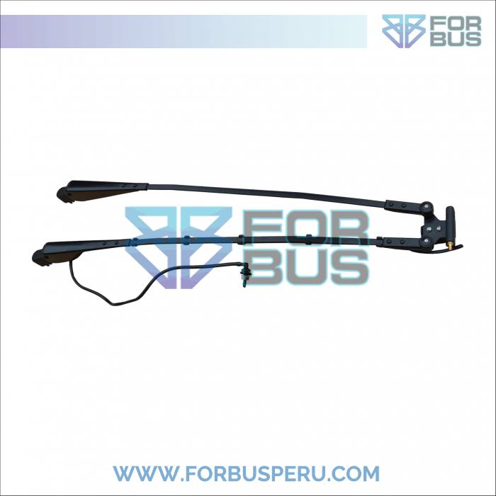 importadores y distribuidores de accesorios o componentes del sistema limpiara brisa o  trico del bus interprovincial , turismo o  Urbano, venta del BRAZO LIMPIAPARABRISA DOBLE ASTA BASE CONICA