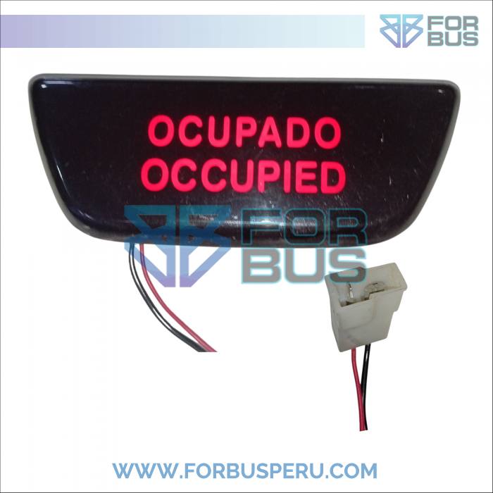 
                FARO INTERIOR DE SANITARIO "OCUPADO" MARCOPOLO G7