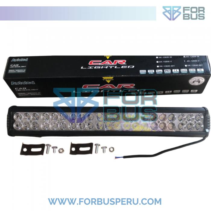 
                FARO LED BARRA RECTA 42 PUNTOS BLANCO